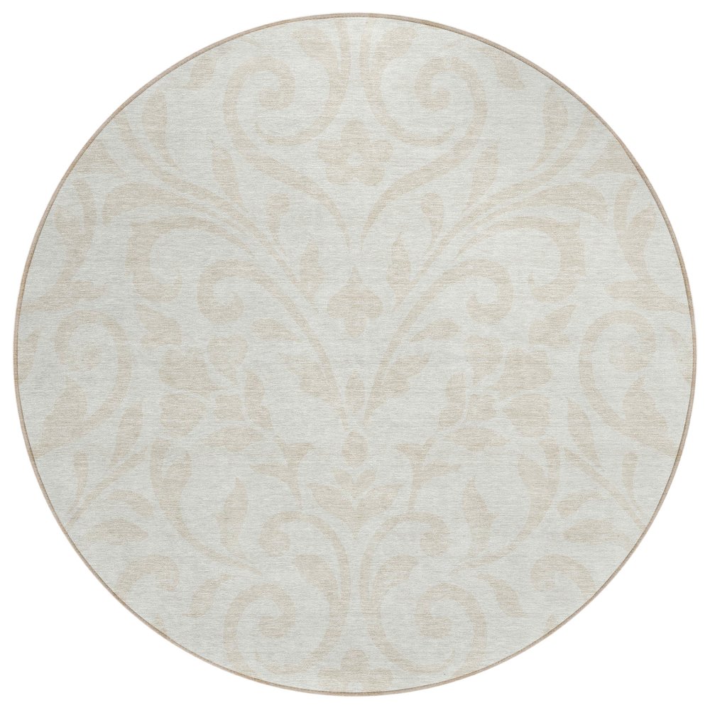 Chantille ACN875 Ivory 8' x 8' Rug. Picture 1
