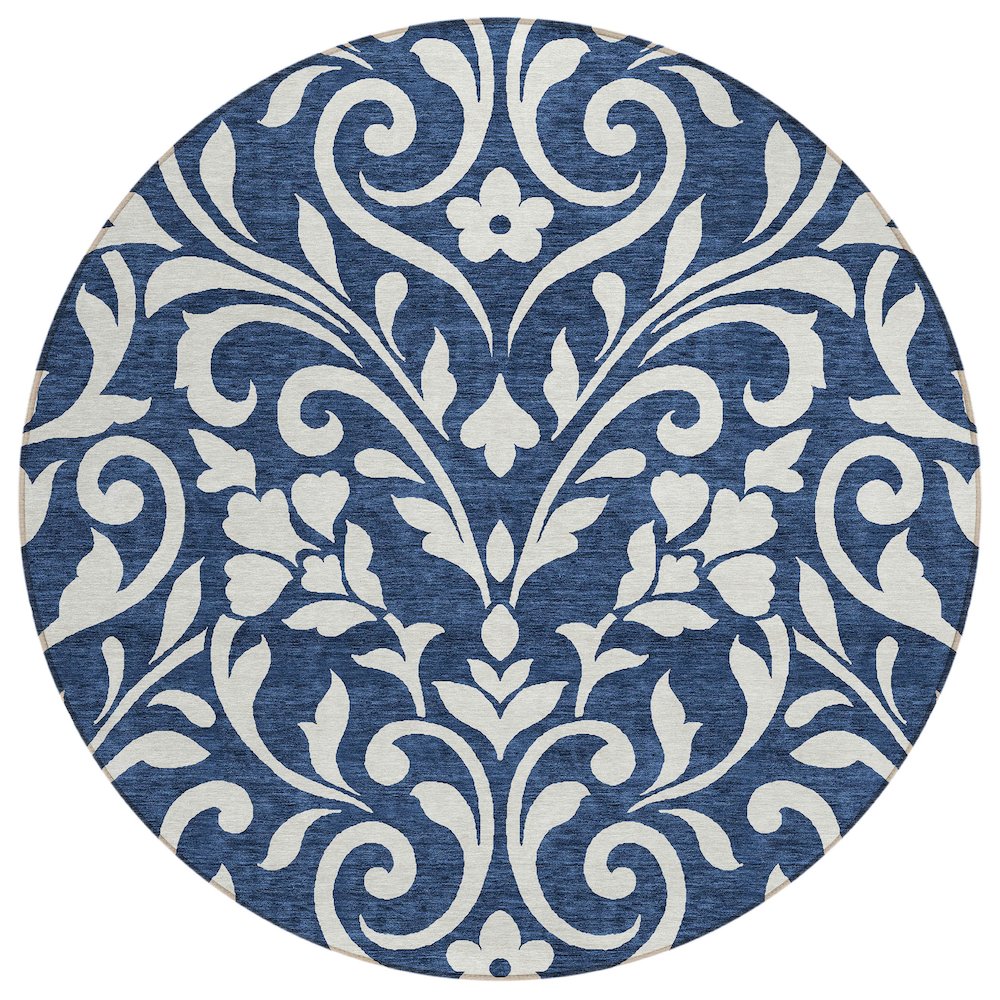 Chantille ACN875 Blue 8' x 8' Rug. Picture 1