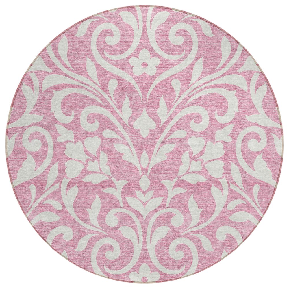 Chantille ACN875 Pink 8' x 8' Rug. Picture 1