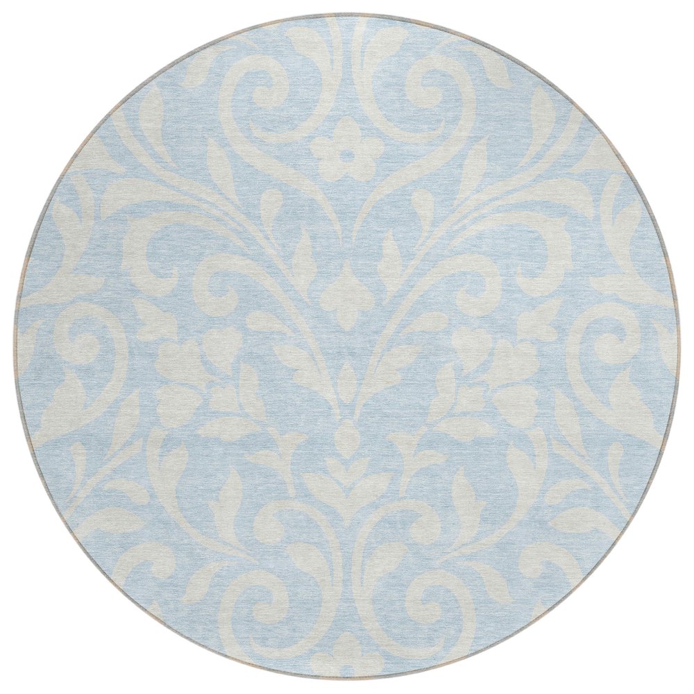 Chantille ACN875 Blue 8' x 8' Rug. Picture 1