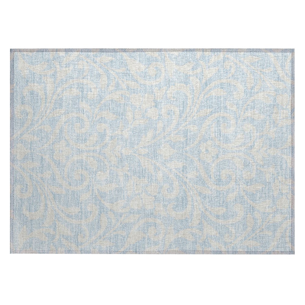 Chantille ACN875 Blue 1'8" x 2'6" Rug. Picture 1