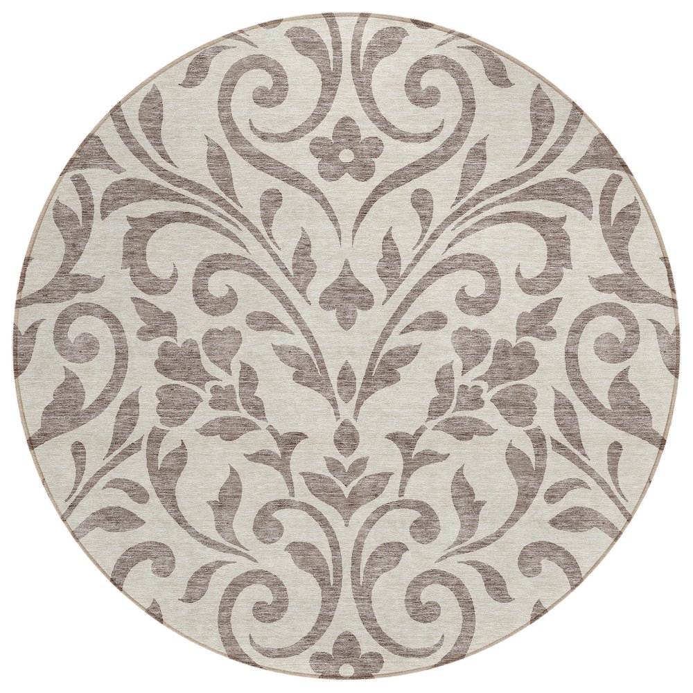 Chantille ACN875 Brown 8' x 8' Rug. Picture 1