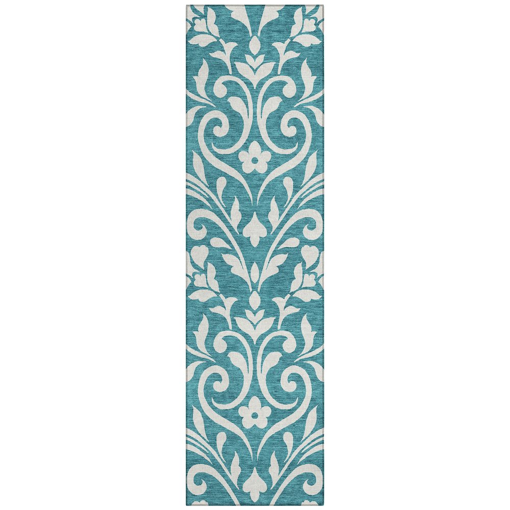 Chantille ACN875 Teal 2'3" x 7'6" Rug. Picture 1