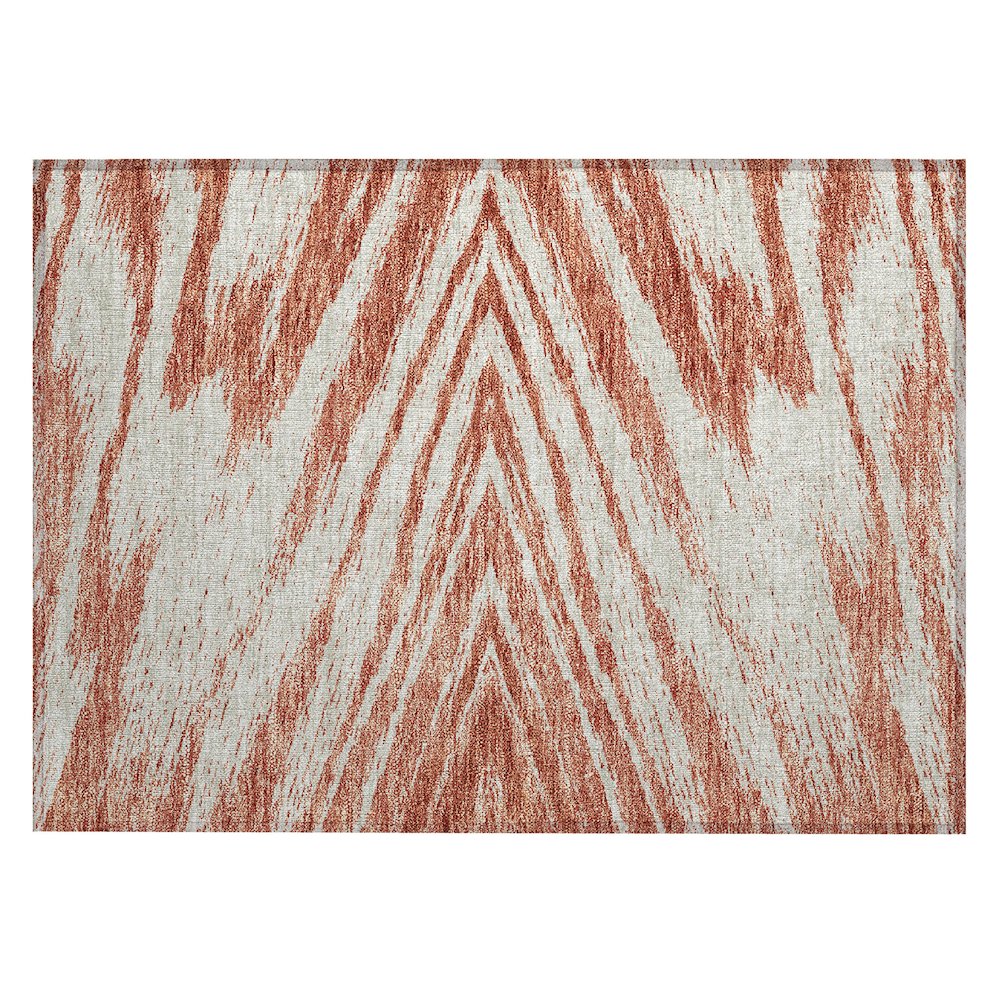 Chantille ACN876 Orange 1'8" x 2'6" Rug. Picture 1