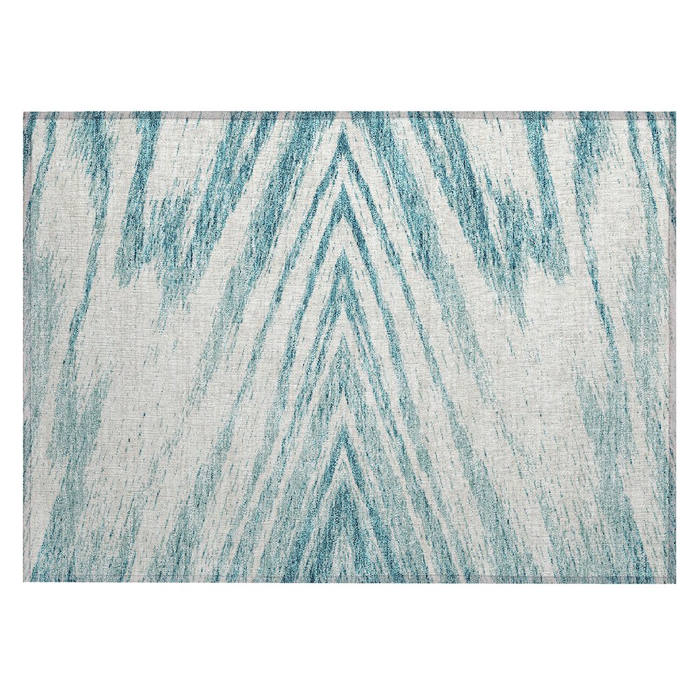 Chantille ACN876 Teal 1'8" x 2'6" Rug. Picture 1