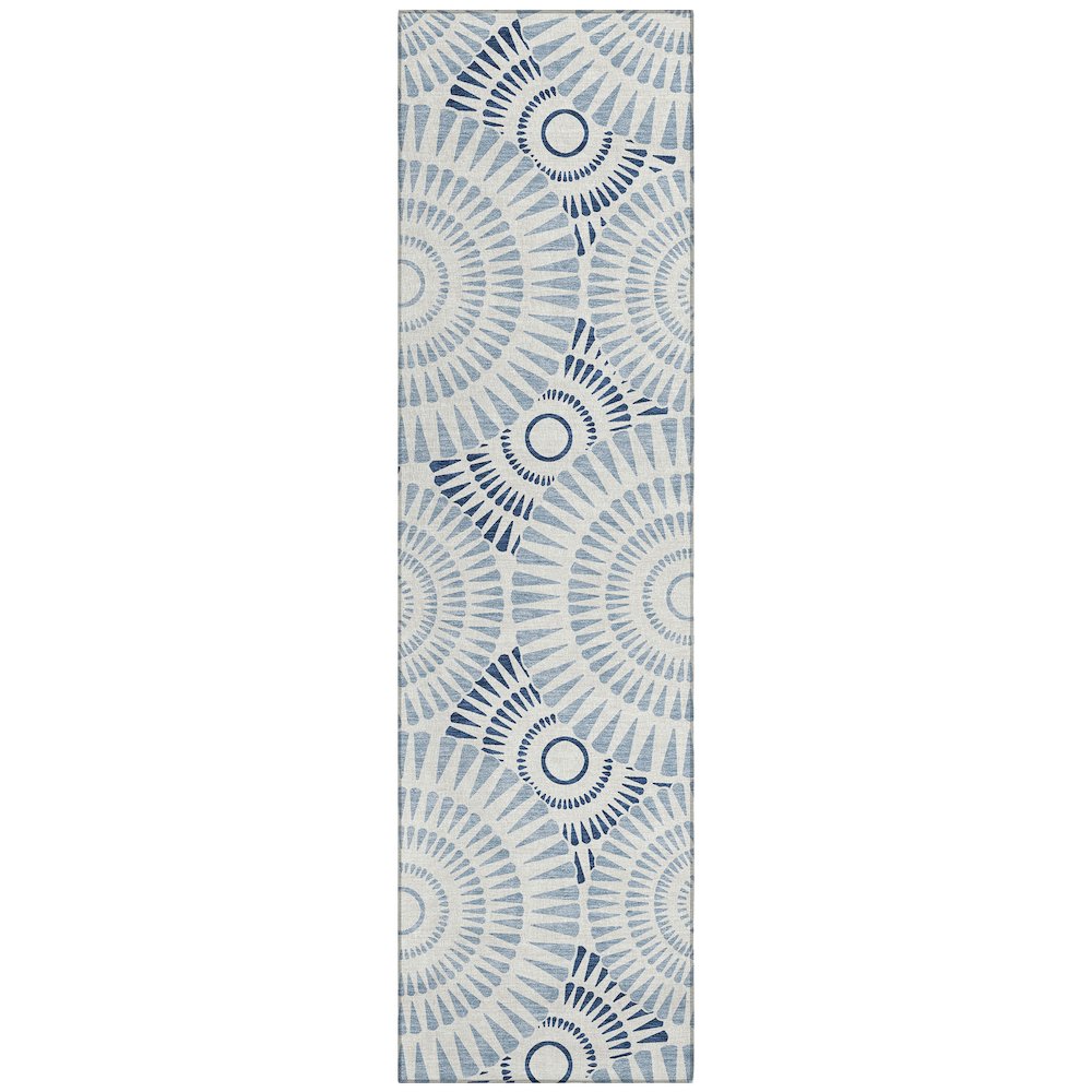 Chantille ACN877 Blue 2'3" x 7'6" Rug. Picture 1