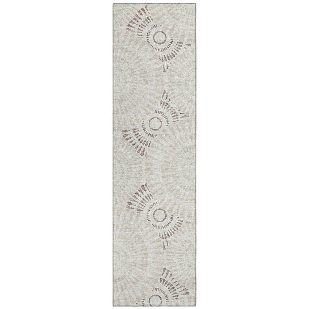 Chantille ACN877 Brown 2'3" x 7'6" Rug. Picture 1