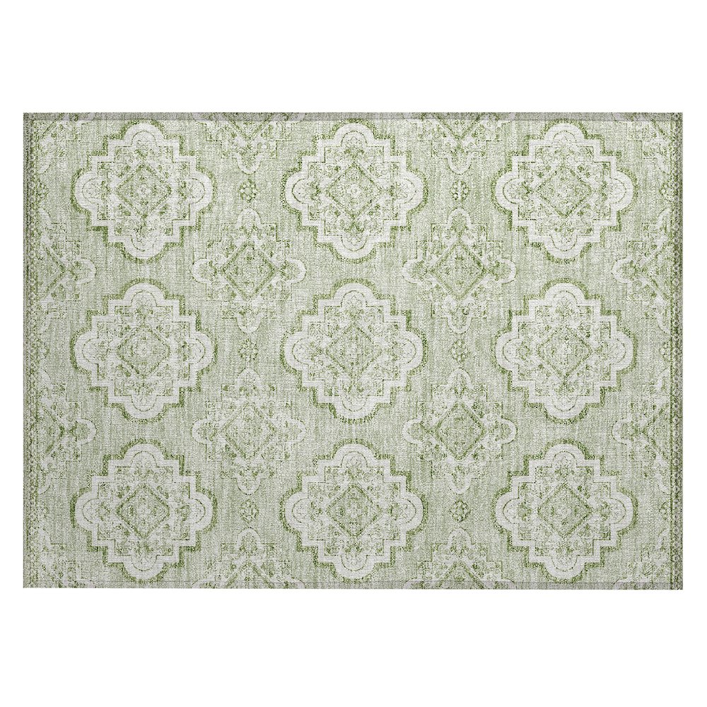 Chantille ACN878 Green 1'8" x 2'6" Rug. Picture 1