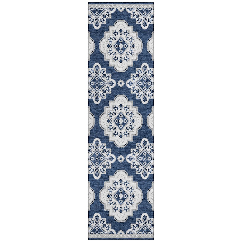 Chantille ACN878 Blue 2'3" x 7'6" Rug. Picture 1