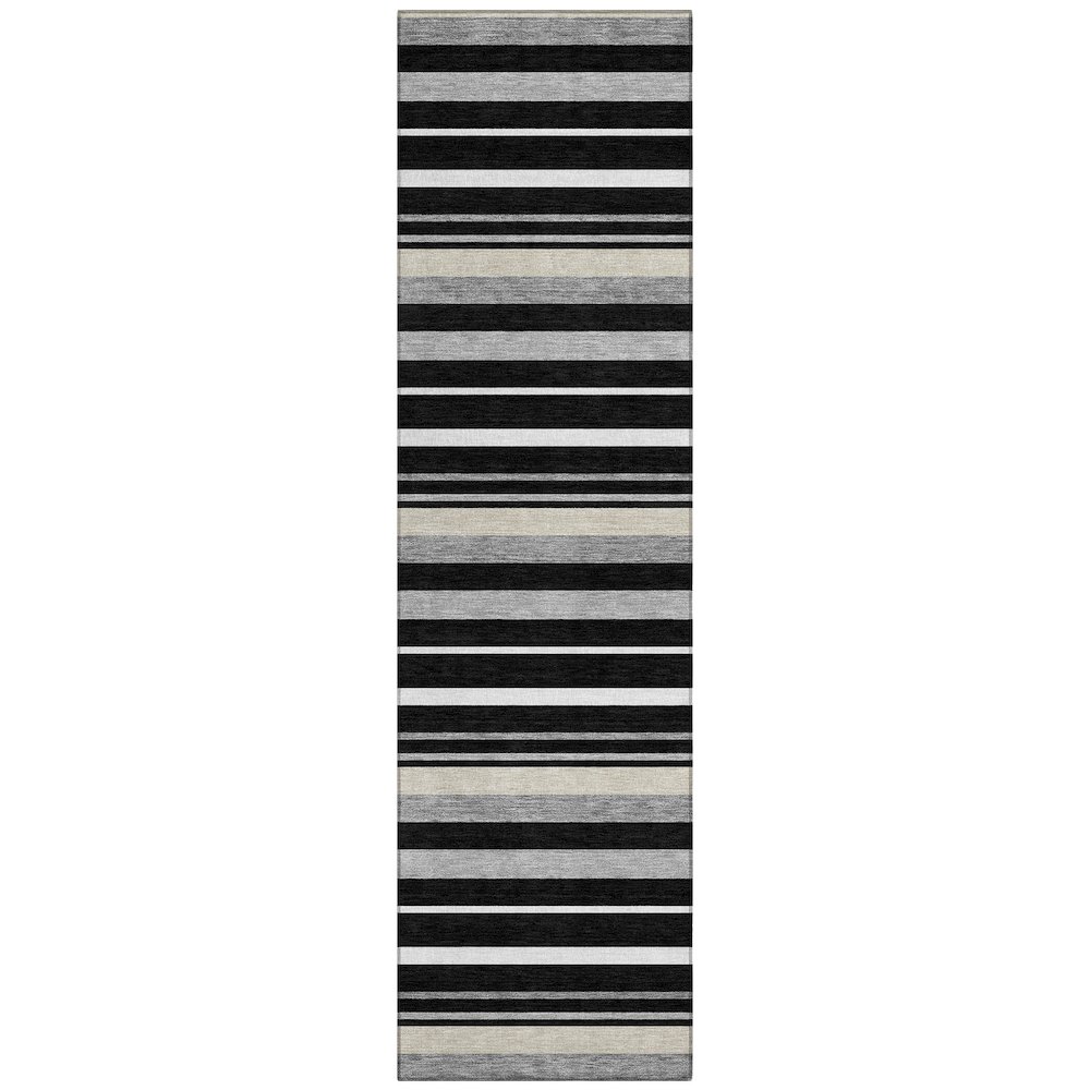 Chantille ACN879 Black 2'3" x 7'6" Rug. Picture 1