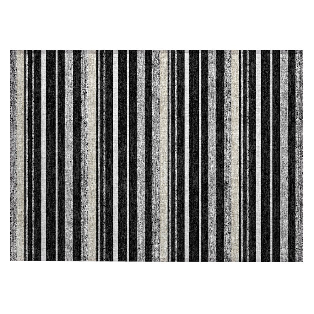Chantille ACN879 Black 1'8" x 2'6" Rug. Picture 1