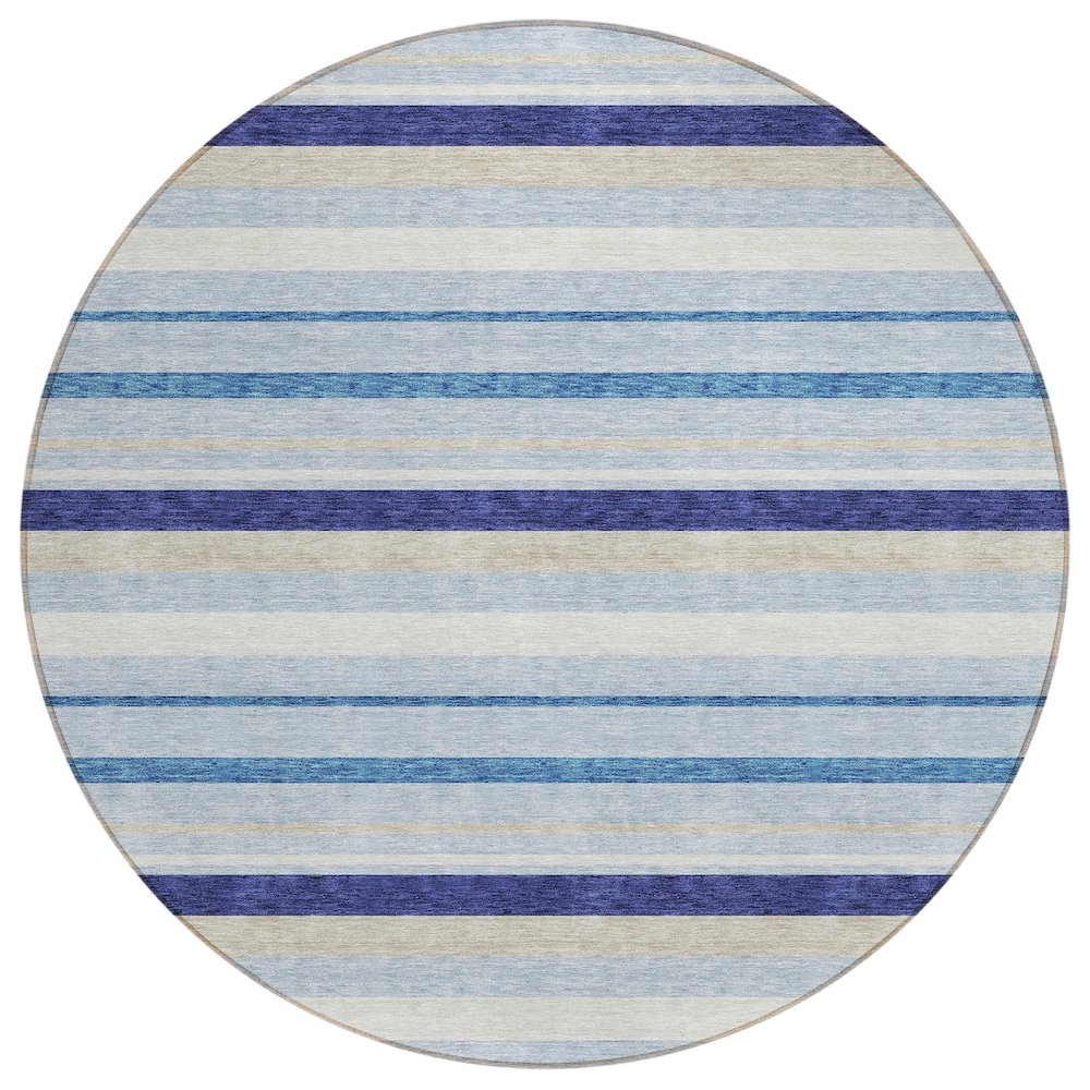Chantille ACN879 Blue 8' x 8' Rug. Picture 1