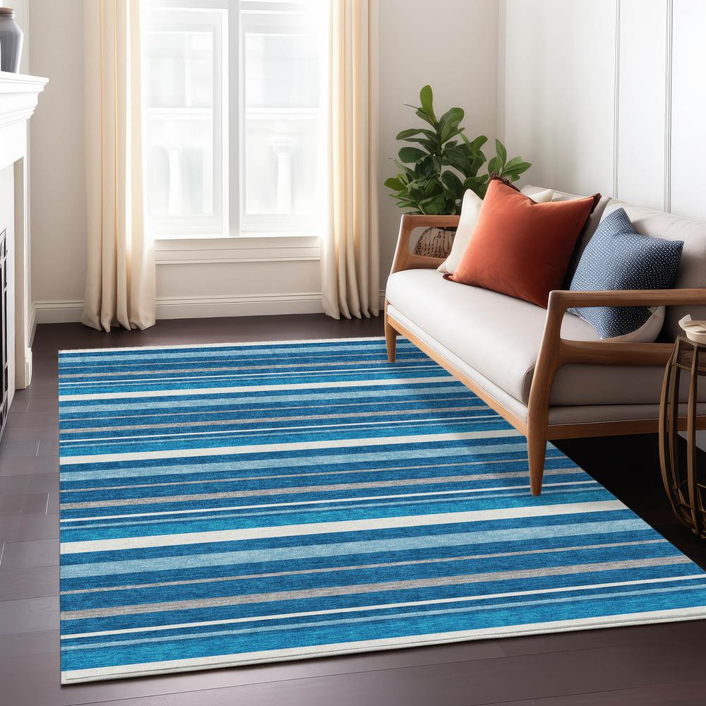 Chantille ACN879 Blue 2'6" x 3'10" Rug. Picture 6