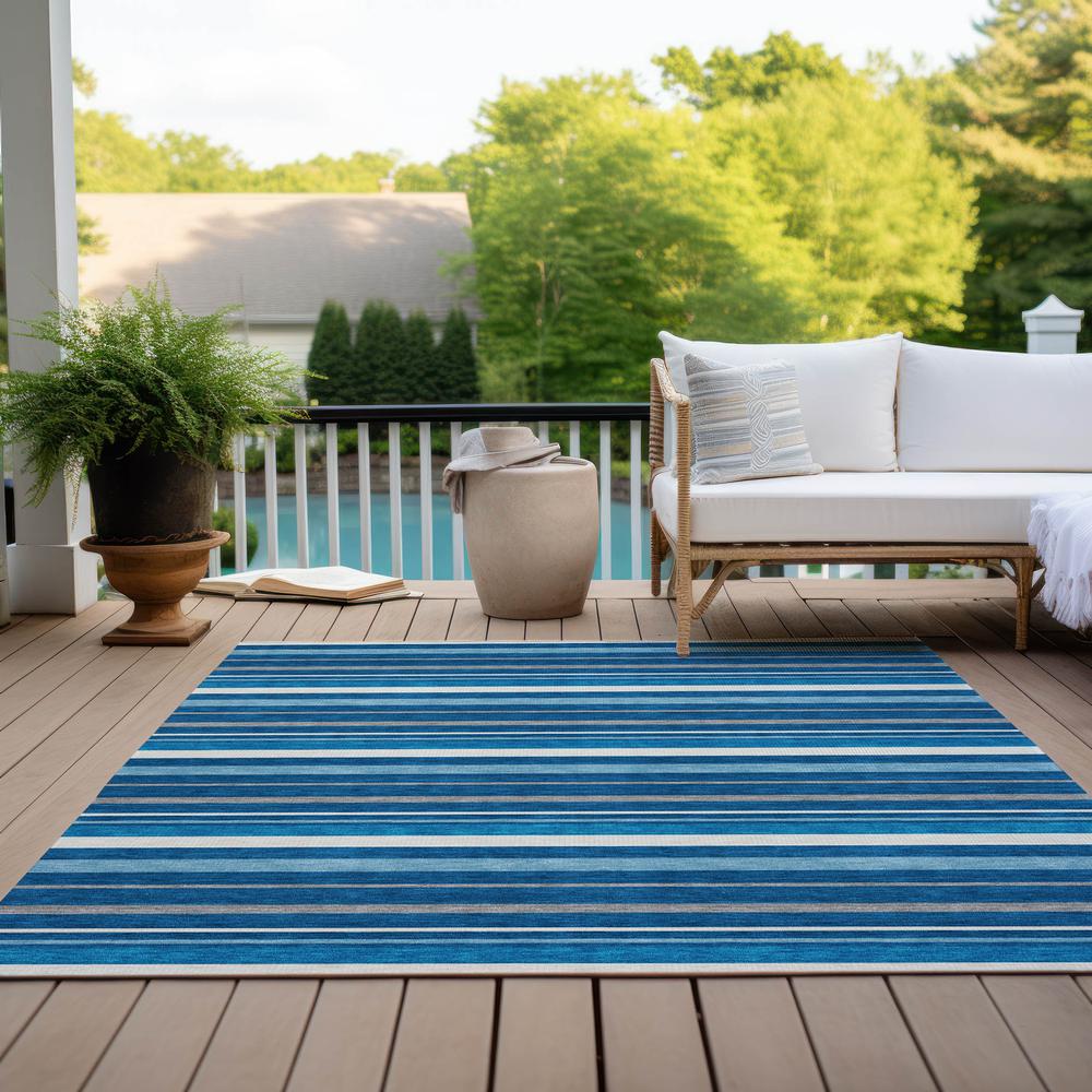 Chantille ACN879 Blue 2'6" x 3'10" Rug. Picture 8