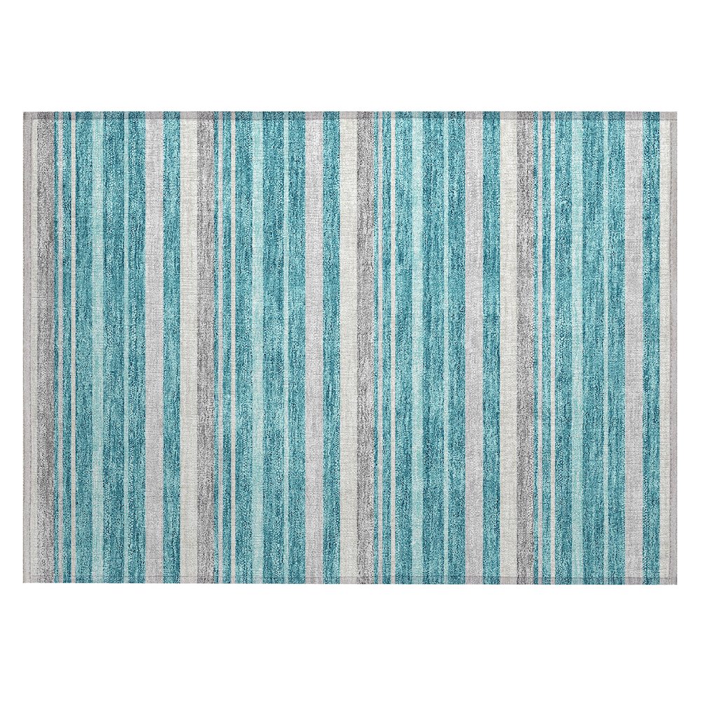 Chantille ACN879 Teal 1'8" x 2'6" Rug. Picture 1