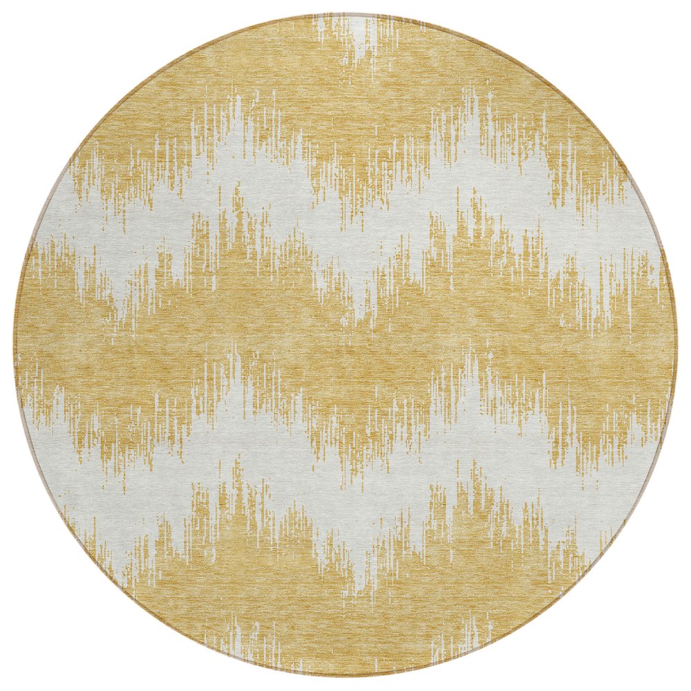 Chantille ACN880 Gold 8' x 8' Rug. Picture 1
