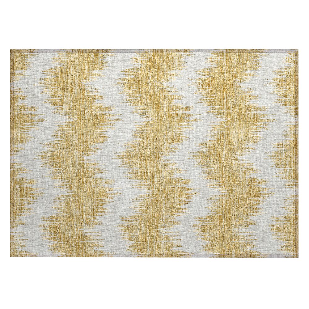 Chantille ACN880 Gold 1'8" x 2'6" Rug. Picture 1
