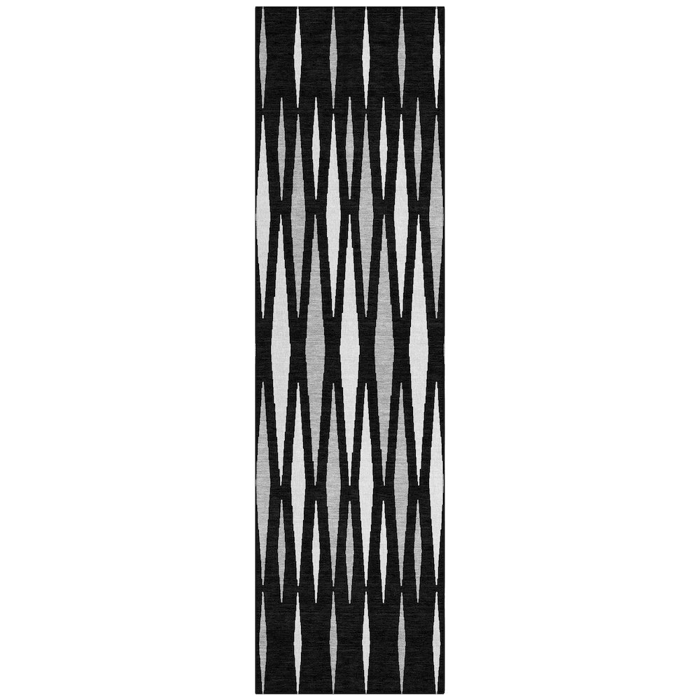 Chantille ACN881 Black 2'3" x 7'6" Rug. Picture 1