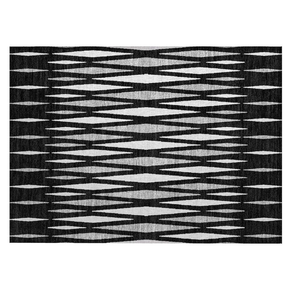 Chantille ACN881 Black 1'8" x 2'6" Rug. Picture 1