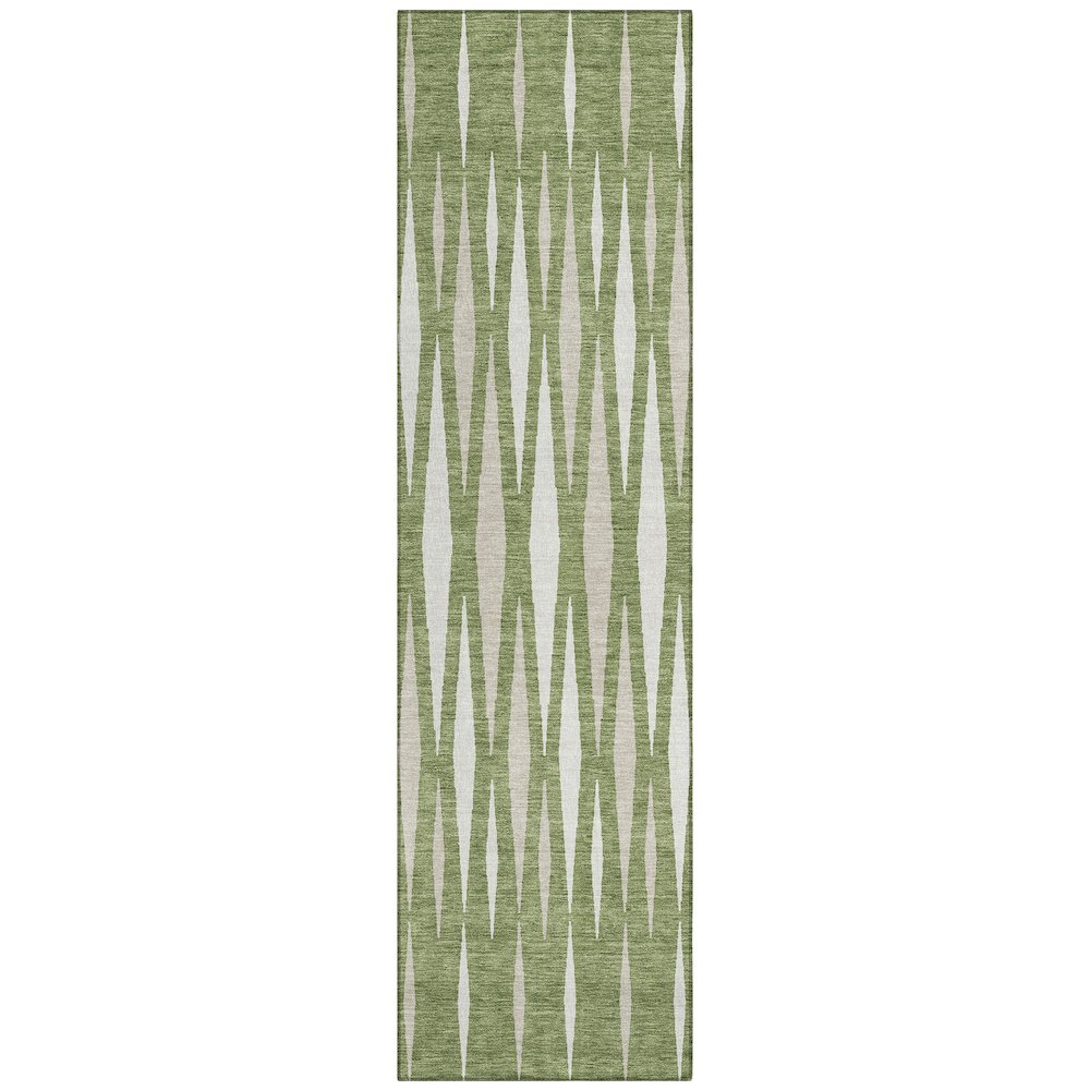 Chantille ACN881 Green 2'3" x 7'6" Rug. Picture 1