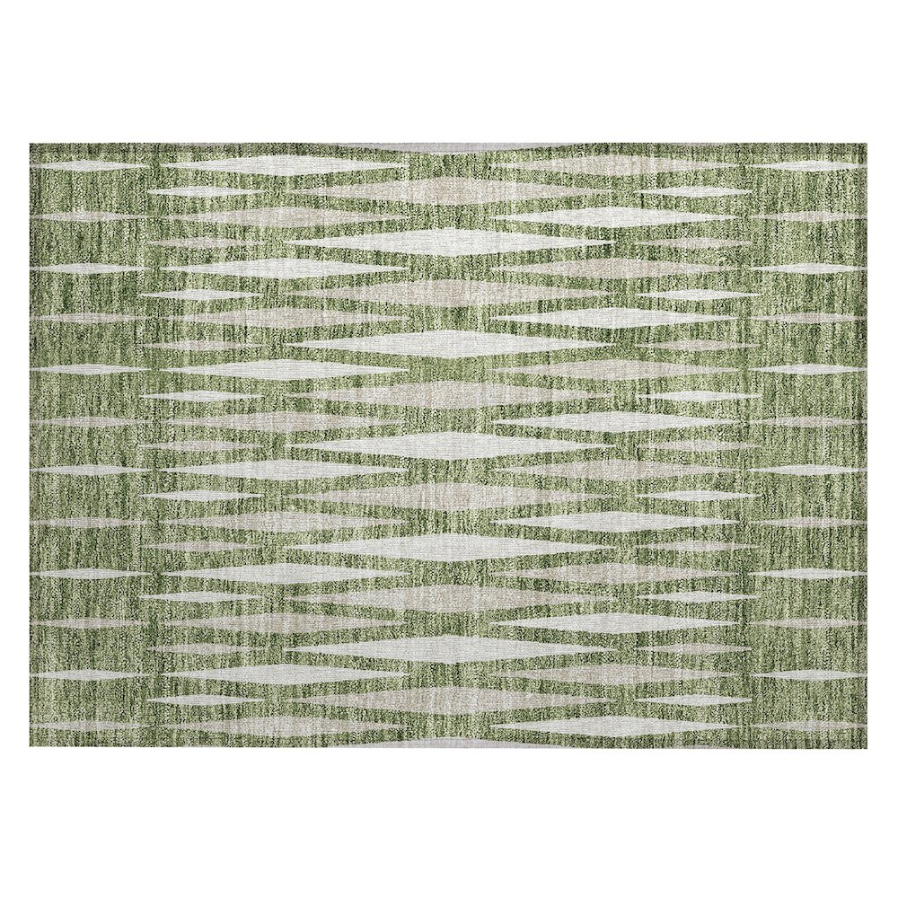 Chantille ACN881 Green 1'8" x 2'6" Rug. Picture 1