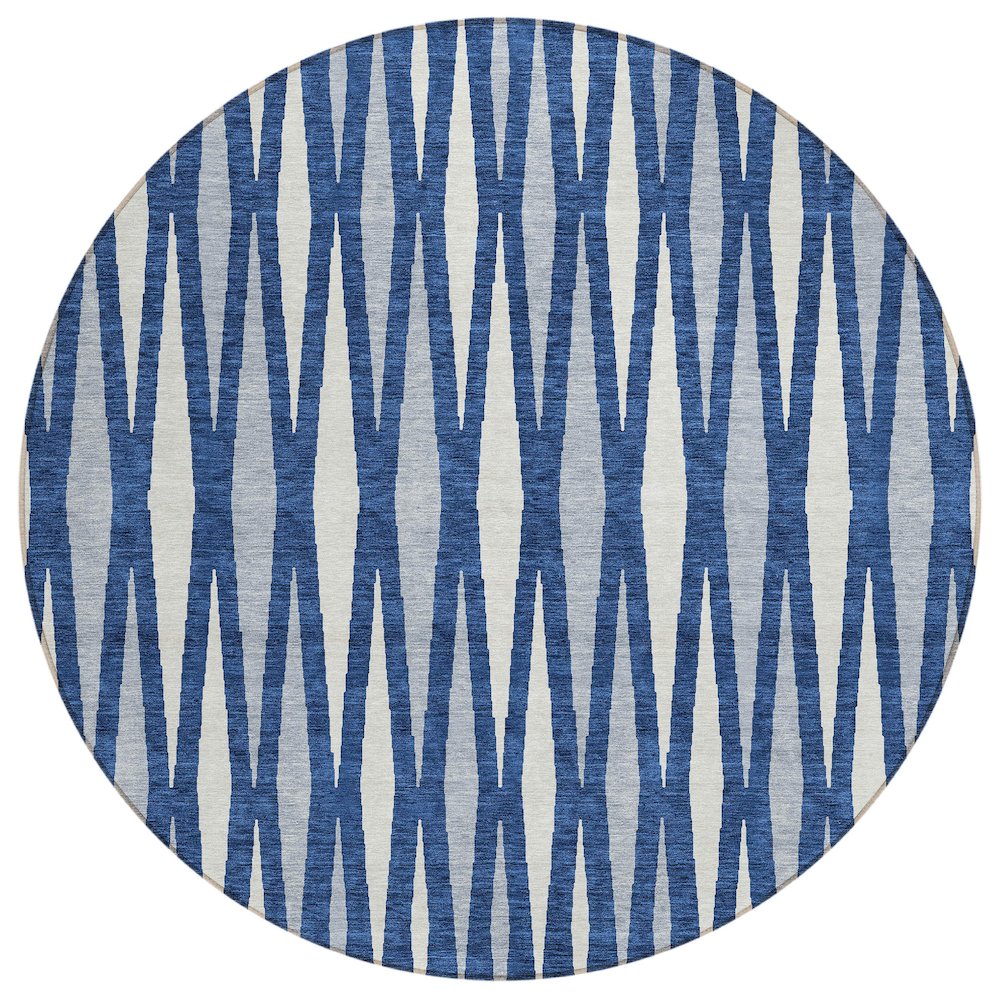 Chantille ACN881 Blue 8' x 8' Rug. Picture 1