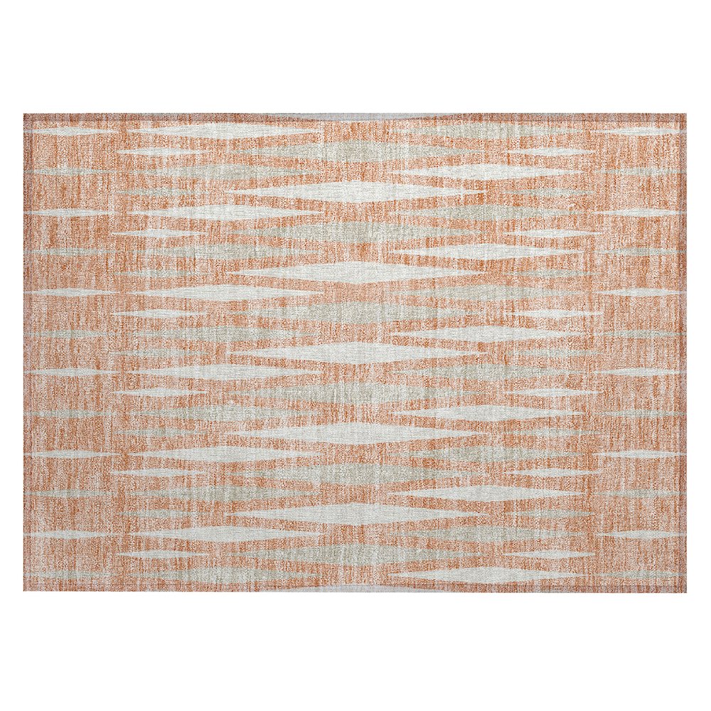 Chantille ACN881 Orange 1'8" x 2'6" Rug. Picture 1