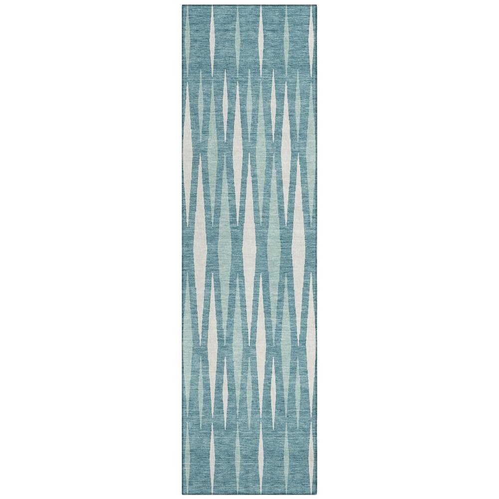 Chantille ACN881 Teal 2'3" x 7'6" Rug. Picture 1
