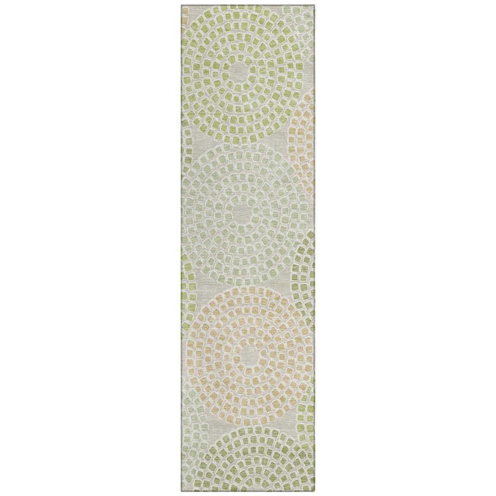 Chantille ACN882 Green 2'3" x 7'6" Rug. Picture 1