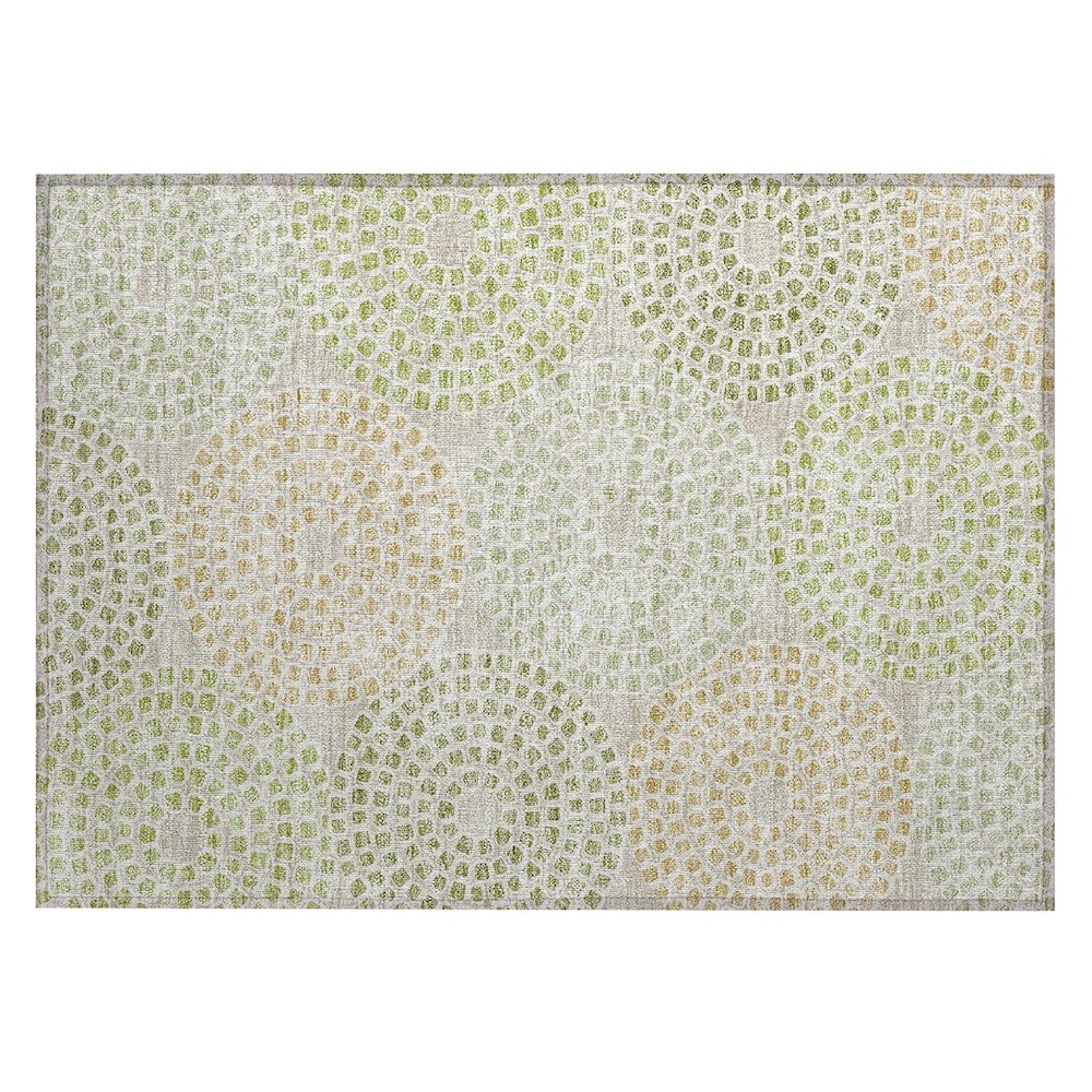 Chantille ACN882 Green 1'8" x 2'6" Rug. Picture 1