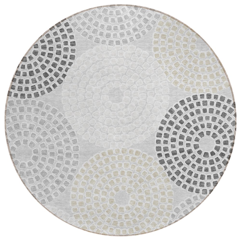 Chantille ACN882 Gray 8' x 8' Rug. Picture 1
