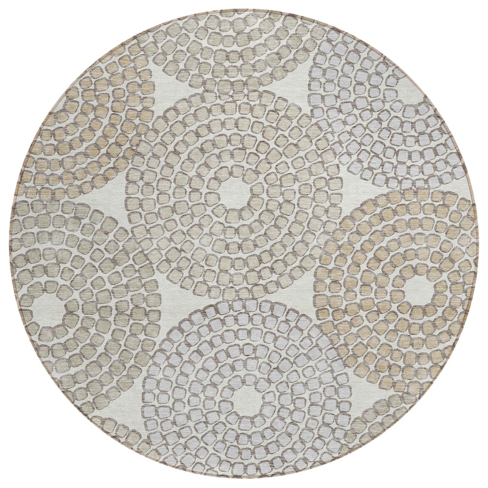 Chantille ACN882 Ivory 8' x 8' Rug. Picture 1