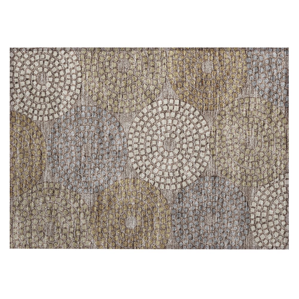 Chantille ACN882 Brown 1'8" x 2'6" Rug. Picture 1