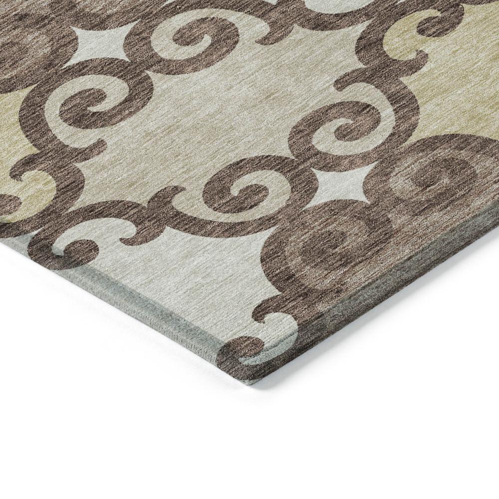 Chantille ACN883 Brown 1'8" x 2'6" Rug. Picture 3