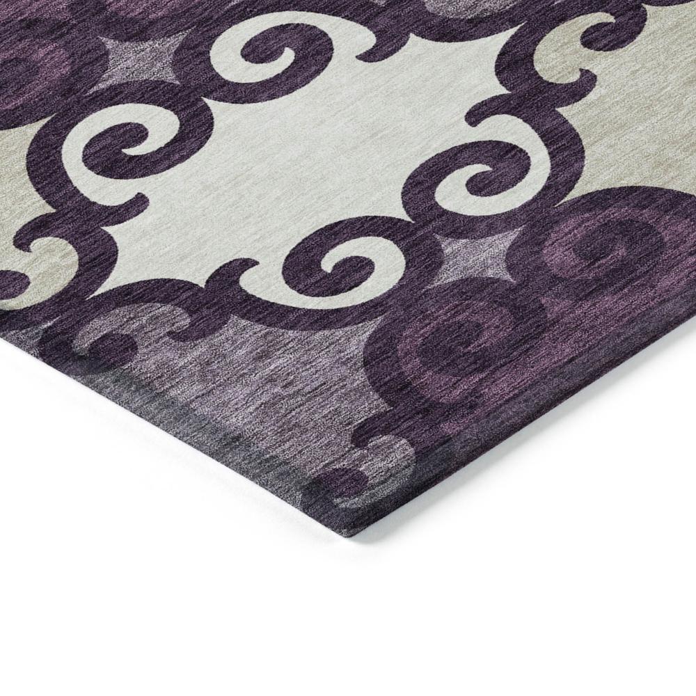 Chantille ACN883 Purple 1'8" x 2'6" Rug. Picture 3