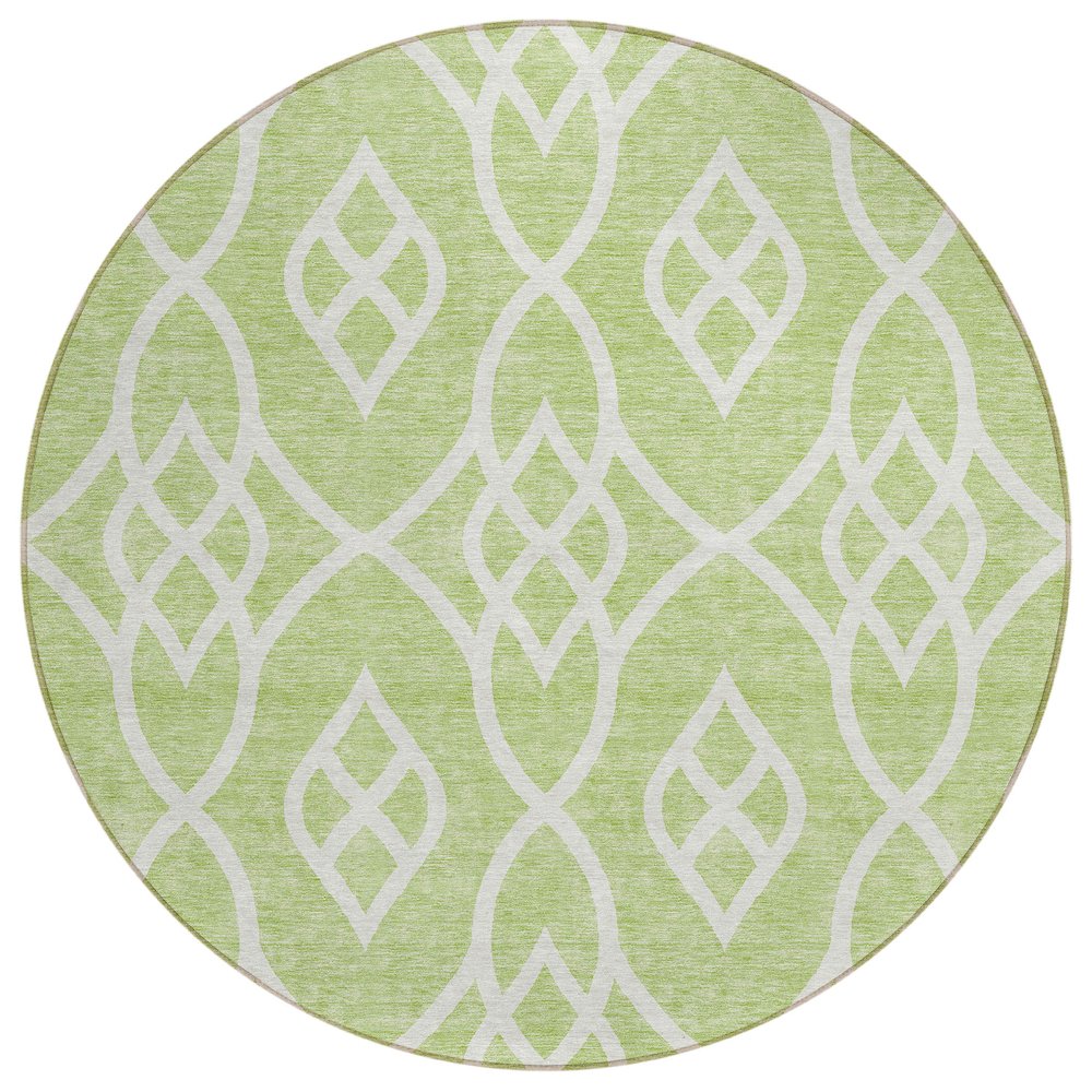 Chantille ACN884 Green 8' x 8' Rug. Picture 1