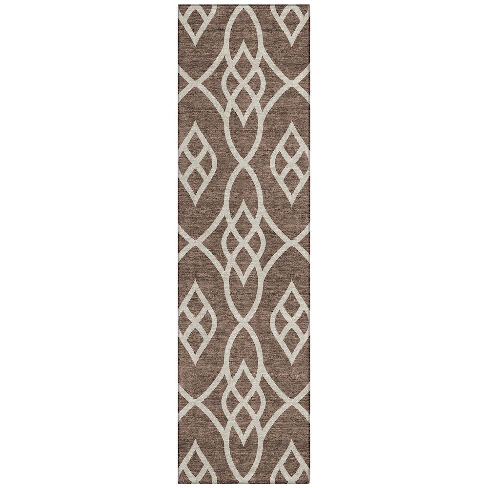 Chantille ACN884 Brown 2'3" x 7'6" Rug. Picture 1