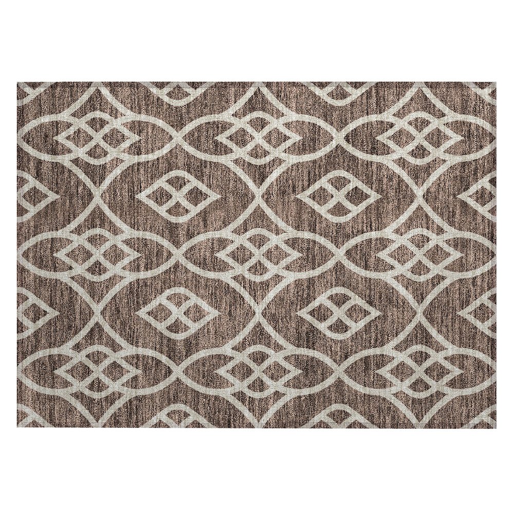 Chantille ACN884 Brown 1'8" x 2'6" Rug. Picture 1