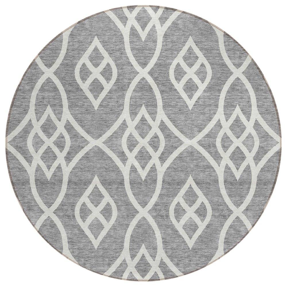 Chantille ACN884 Gray 8' x 8' Rug. Picture 1