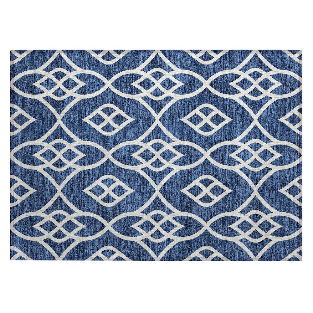 Chantille ACN884 Blue 1'8" x 2'6" Rug. Picture 1