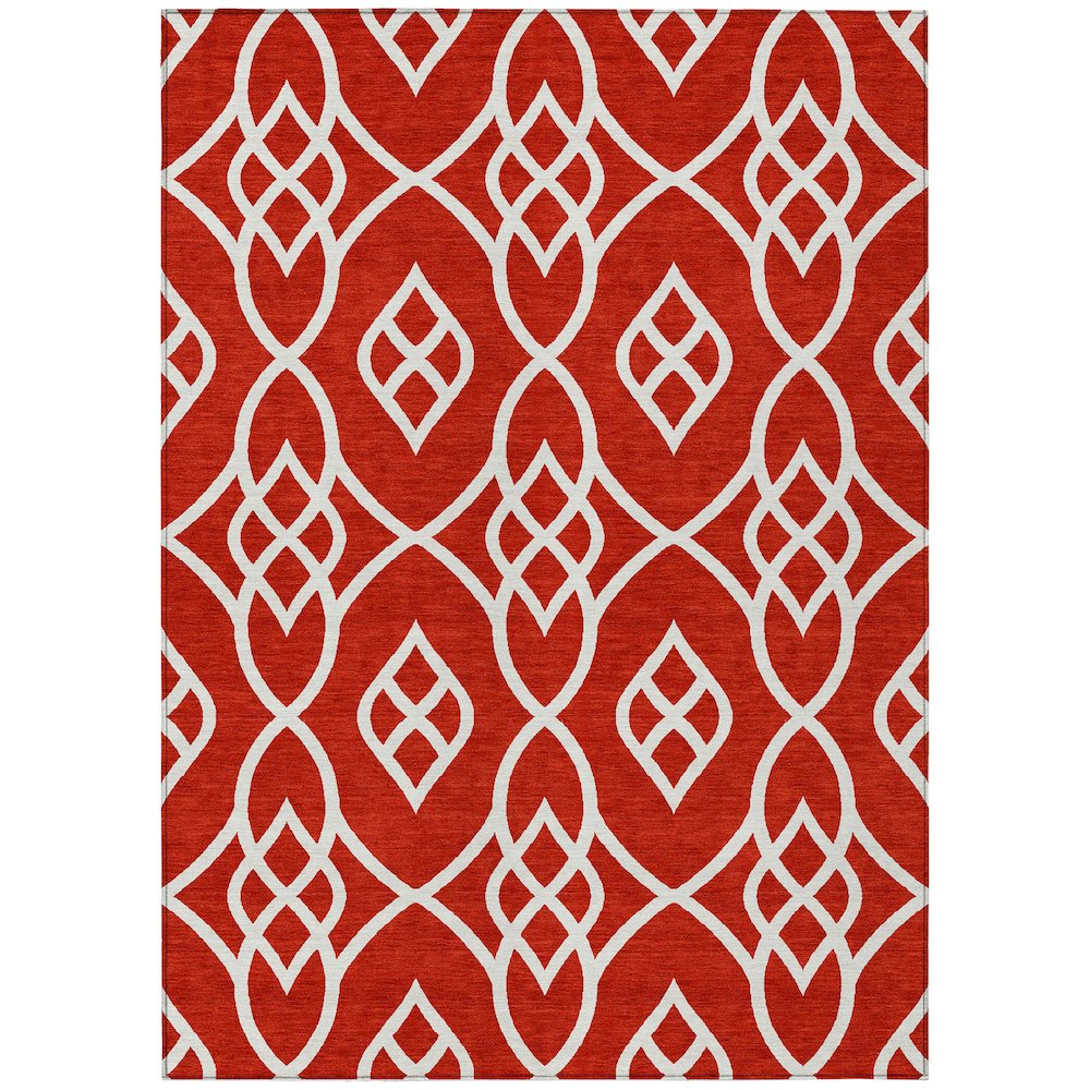 Chantille ACN884 Red 2'6" x 3'10" Rug. Picture 1