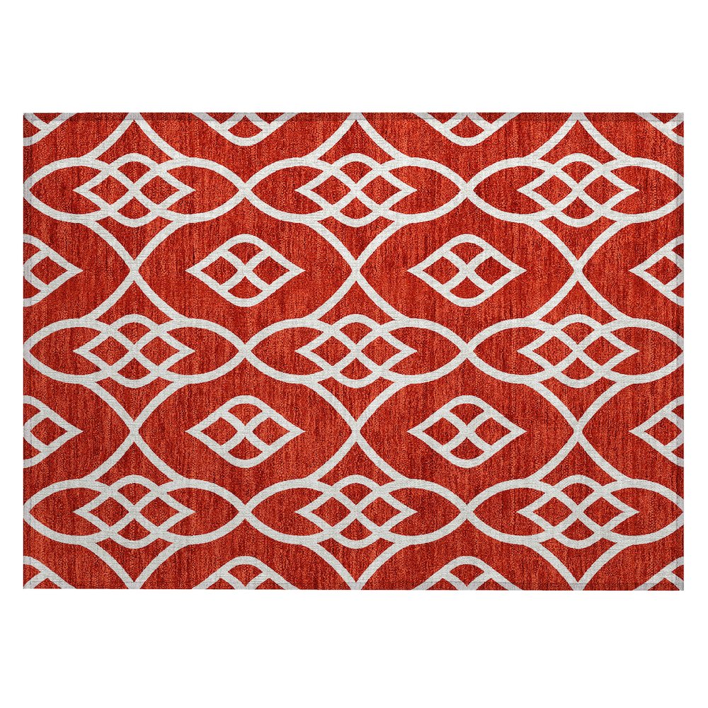 Chantille ACN884 Red 1'8" x 2'6" Rug. Picture 1