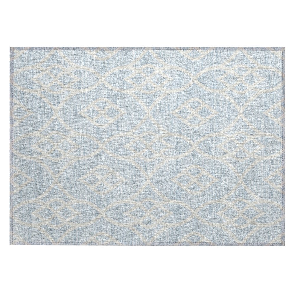 Chantille ACN884 Blue 1'8" x 2'6" Rug. Picture 1