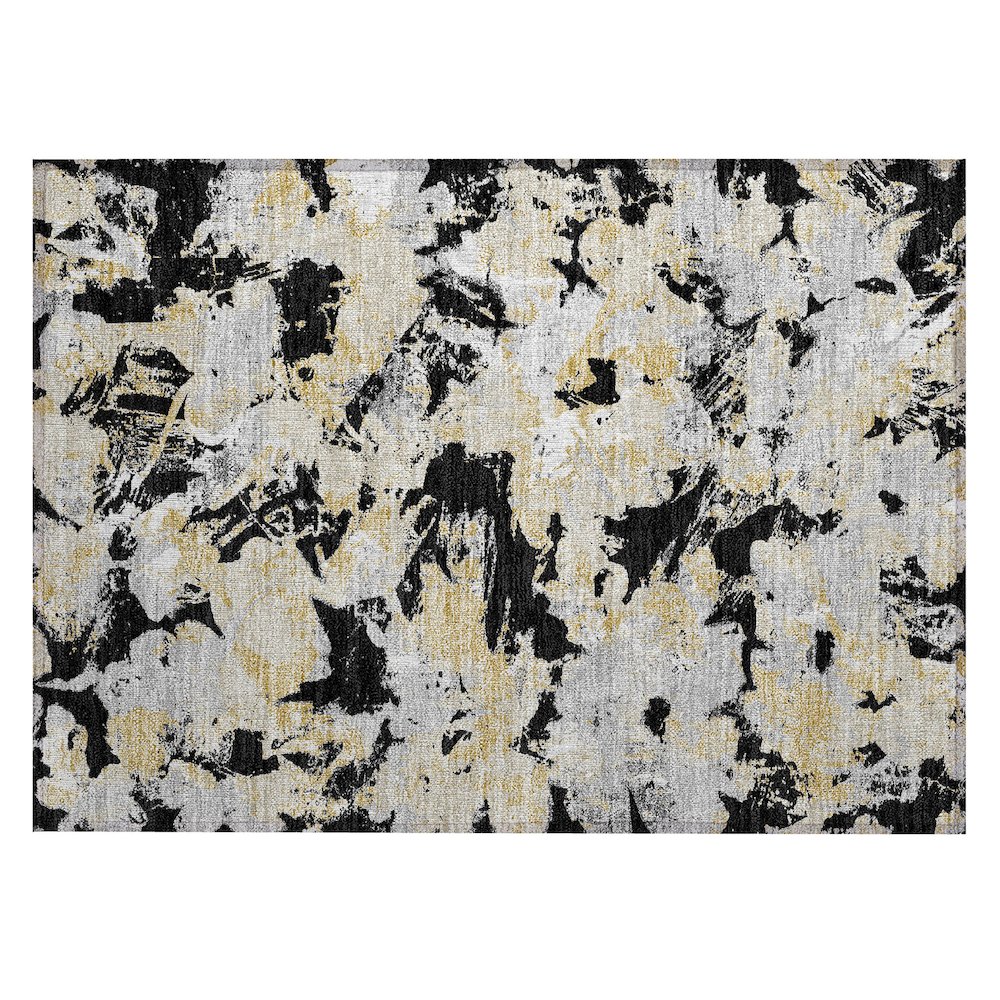 Chantille ACN885 Black 1'8" x 2'6" Rug. Picture 1