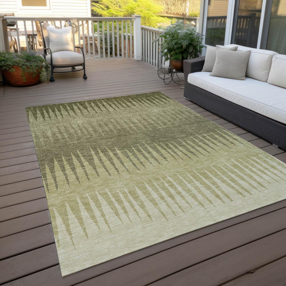 Chantille ACN886 Green 2'6" x 3'10" Rug. Picture 7