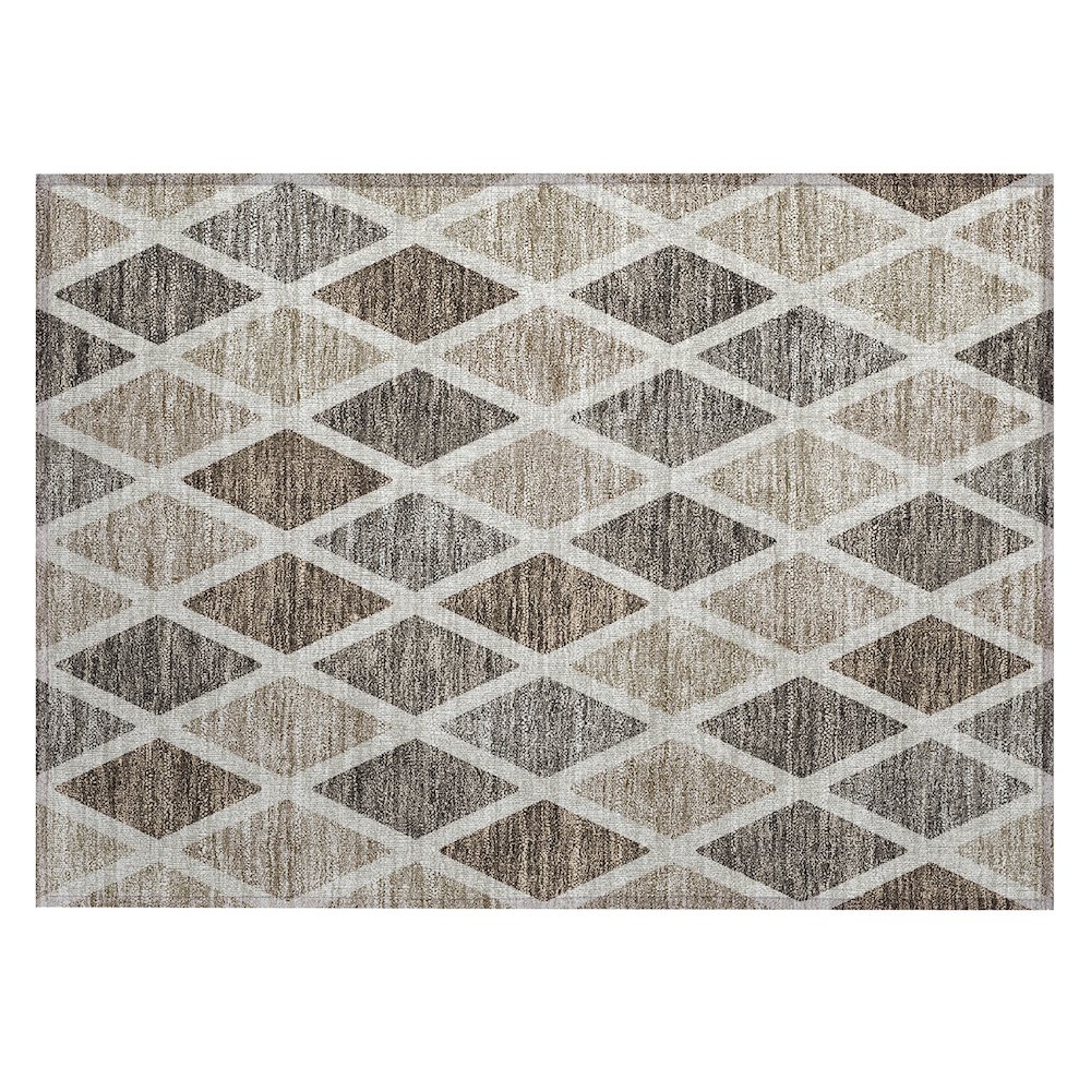 Chantille ACN887 Brown 1'8" x 2'6" Rug. Picture 1