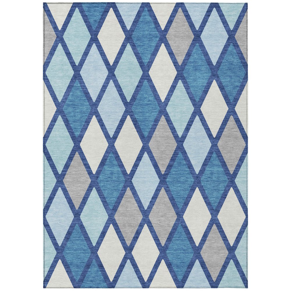 Chantille ACN887 Blue 2'6" x 3'10" Rug. Picture 1