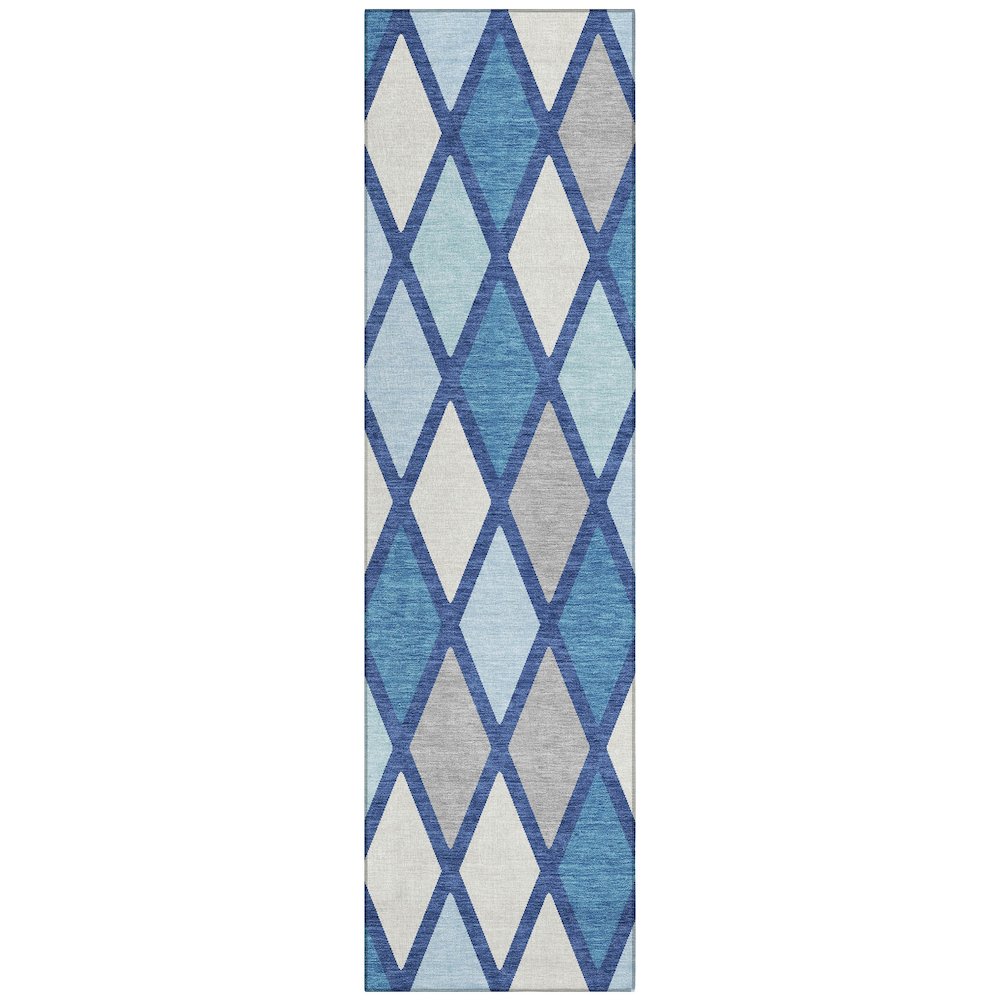 Chantille ACN887 Blue 2'3" x 7'6" Rug. Picture 1