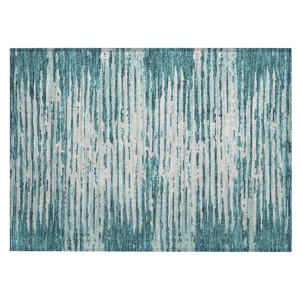 Chantille ACN888 Teal 1'8" x 2'6" Rug. Picture 1