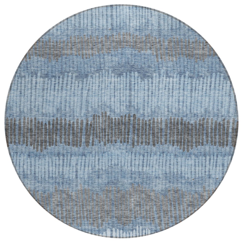 Chantille ACN889 Blue 8' x 8' Rug. Picture 1